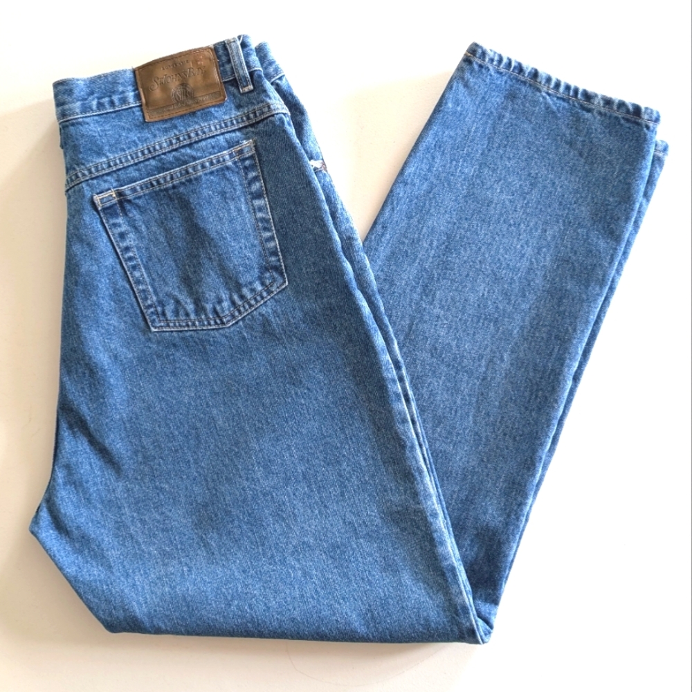 Vintage St. John's Bay Relaxed Fit cotton mom jeans w slight taper leg. Sz 16 - Picture 14 of 14